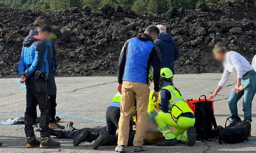 Etna, muore turista toscano durante escursione a quota 2800 m: inutili i soccorsi