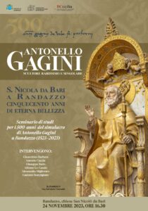 Randazzo, nella chiesa S. Nicola da Bari si parla di Antonello Gagini: il 24