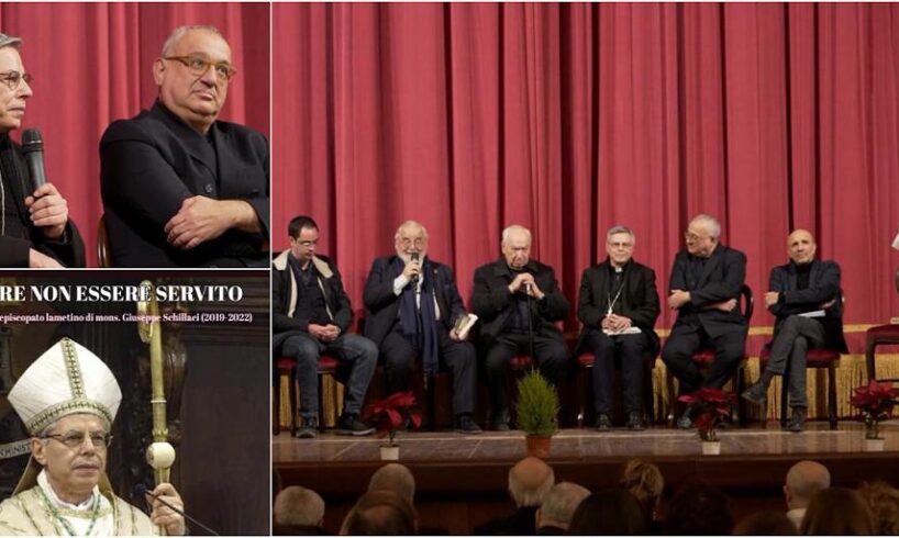 Adrano, il Teatro Bellini riapre per il libro sul vescovo Schillaci: gli anni lametini del presule amatissimo