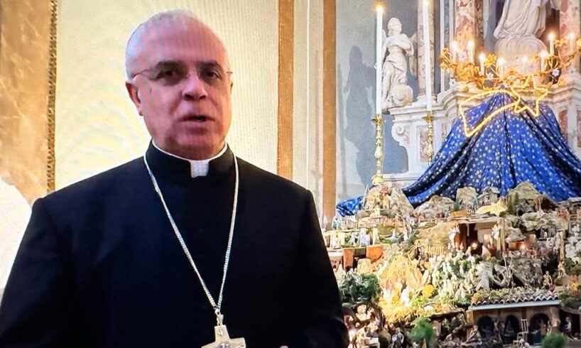 Catania, il messaggio di auguri dell’Arcivescovo Renna: “Mettere in atto atteggiamenti di carità non solo a Natale” (VIDEO)