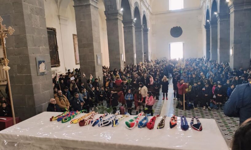 Paternò, 1200 ragazzi in Chiesa Madre per la Giornata Internazionale dello Scoutismo