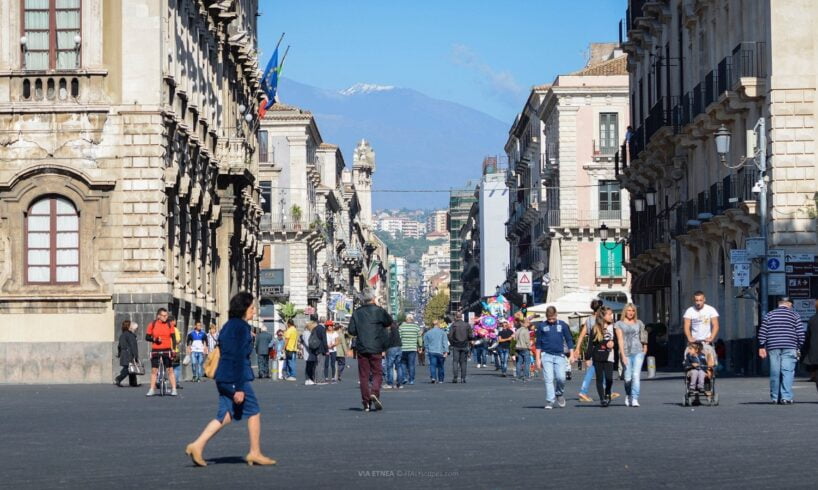 Catania in cima alla classifica delle città con il miglior clima: ma conta anche pochi giorni troppo umidi