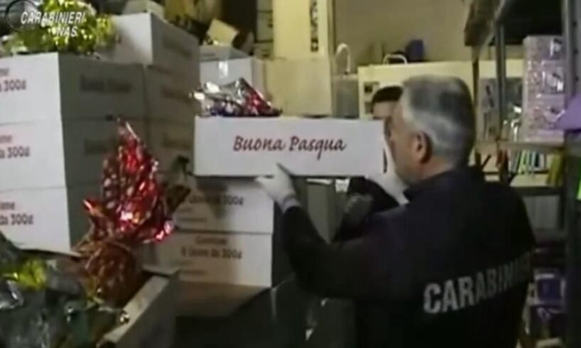 Pasqua, controlli Nas in tutta Italia su uova di cioccolato e prodotti dolciari: nel Catanese sequestrati 1415 kg di preparati