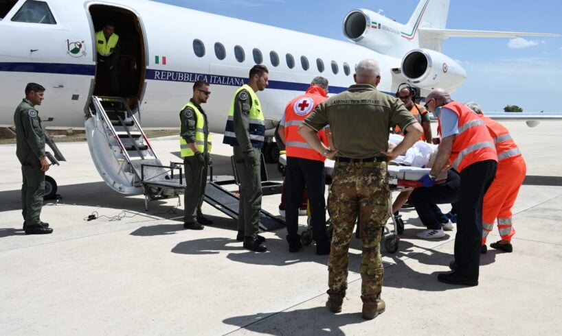 Catania, per bimbo in pericolo di vita volo speciale a Lecco dell’Aeronautica Militare