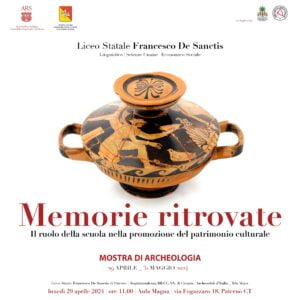 Paternò, i beni archeologici della Soprintendenza nel liceo De Sanctis: dal 29 la mostra “Memorie ritrovate”