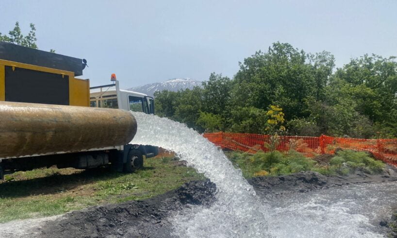 Bronte, consegnato il progetto definitivo per collegare la rete idrica al terzo Pozzo Musa. Firrarello: “Acqua a sufficienza”