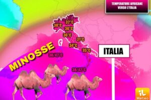 Meteo, Catania bollente con l’anticiclone Minosse: previsti 37°C