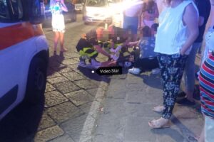 S. M. di Licodia, auto si scontra con uno scooter e conducente si allontana senza prestare soccorso