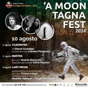 Biancavilla, teatro sull’Etna: arte e spettacolo con la rassegna ‘Moontagna Fest’. Anche il Comune prepara eventi