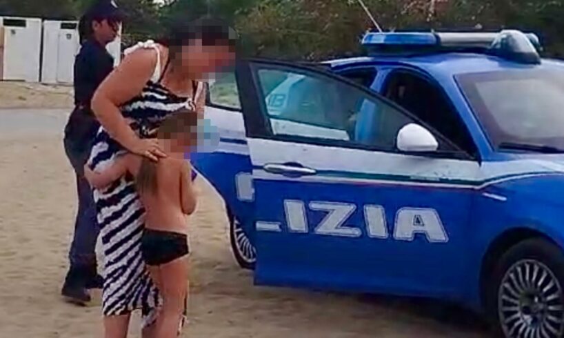 Catania, bimba ucraina di 8 anni si smarrisce per due ore alla Plaia: Polizia la ritrova