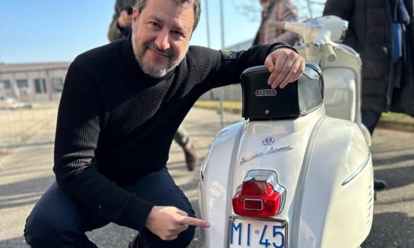 La Lega lancia il “salva-Vespa” per inserirla tra i veicoli di interesse nazionale