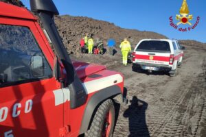 Etna, doppio intervento di soccorso per 2 escursionisti paternesi a Piano Provenzana