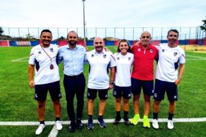 Catania, il dirigente paternese Costa nel team del Catania FC femminile