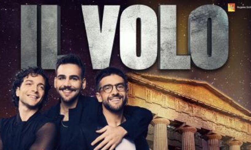 Musica, Il Volo registra il 31 agosto ad Agrigento il Concerto di Natale: nella Valle dei Templi. Richiesti abiti lunghi