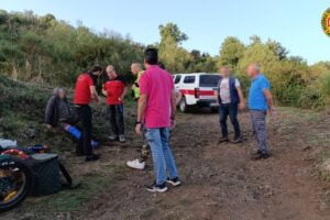 Etna, biker 54enne di Giarre soccorso dopo una caduta sul versante nord: trasportato all’ospedale di Bronte