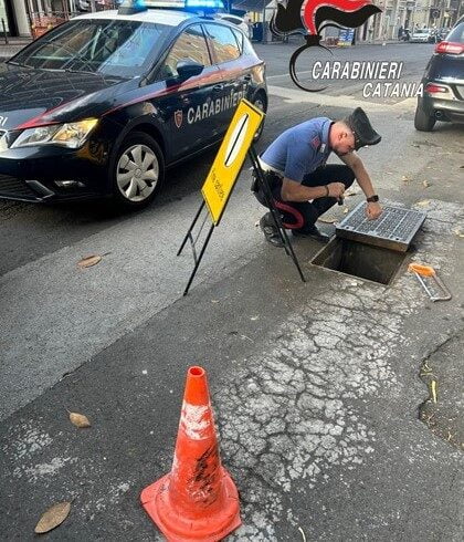 Catania, finti operai aprono cantiere per rubare cavi di rame: due arrestati