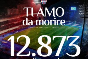 Calcio Catania, campagna ‘Ti amo da morire’: quasi 13 mila abbonamenti sottoscritti