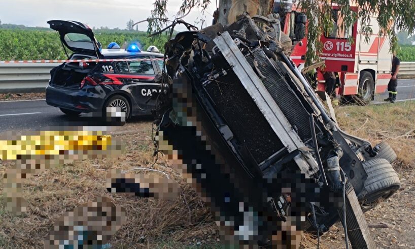 Ramacca, 15enne perde la vita in un incidente autonomo: viaggiava su un’Audi. Tre feriti