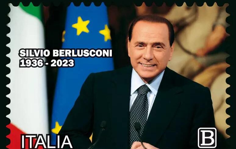 Francobollo commemorativo di Berlusconi emesso da Poste Italiane: oltre 350 mila esemplari