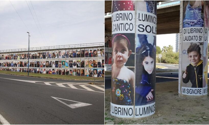 Catania, il mecenate Presti rimuove e regala le foto del ‘Cantico di Librino’: al loro posto gli scatti della fotografa Lynn Johnson