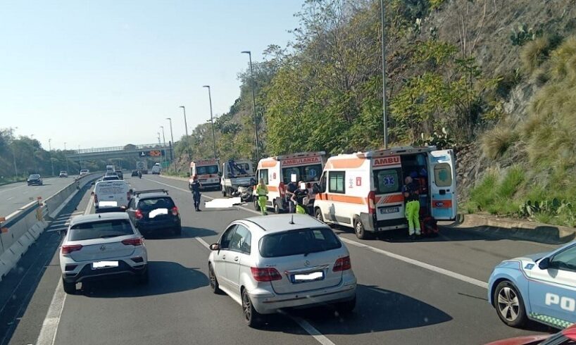 Catania, incidente sulla Tangenziale Ovest: un morto e una ferita