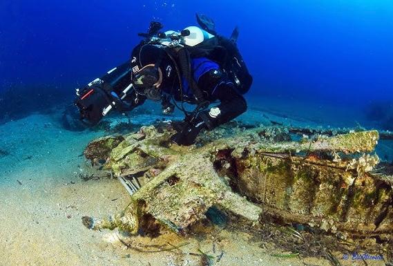 Nei fondali di Capo Passero rinvenuto aereo della 2^ Guerra mondiale: è uno Junkers 88