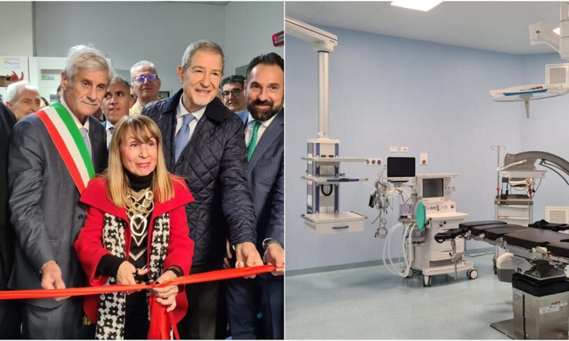 Militello in Val di Catania, inaugurato il nuovo blocco operatorio dell’ospedale: investimento di 600 mila euro